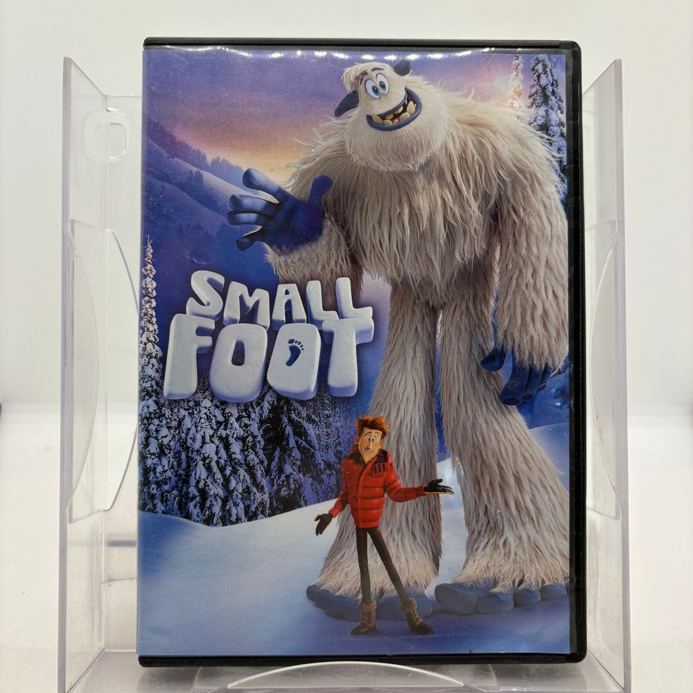 Smallfoot DVD 2018 Animated Family Movie Channing Tatum Zendaya Warner Bros